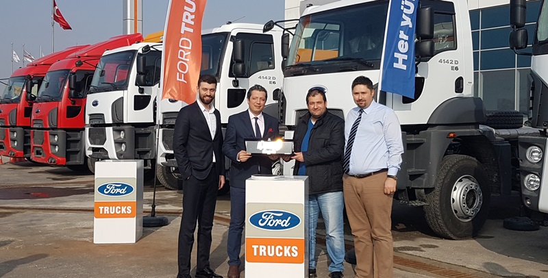 Ateş İnşaat, filosunu 10 Ford Trucks ile güçlendirdi