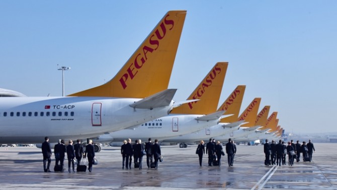 Pegasus 133 milyon lira zarar etti