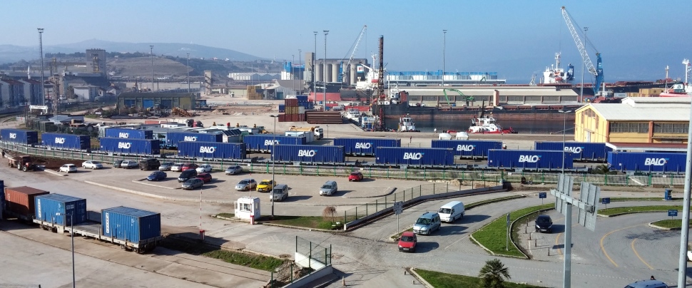 Çelebi Bandırma'da ithalat da, ihracat da tam gaz