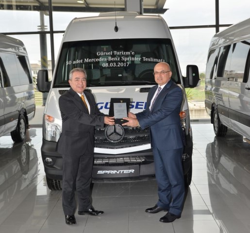 Gürsel Turizm filosuna 50 Sprinter katıldı