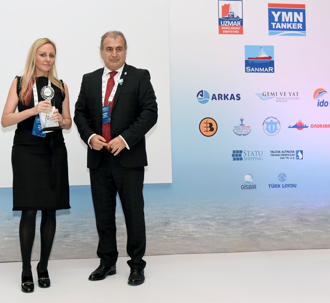Arkas'a en fazla kadın istihdamı sağlayan denizci şirket ödülü