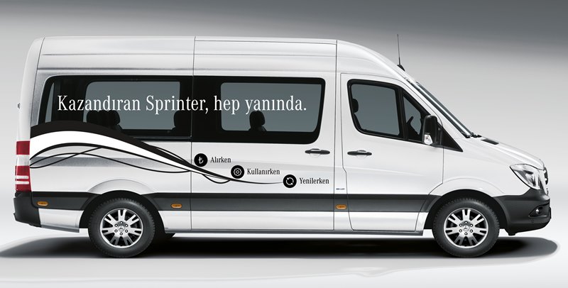 Sprinter, Türkiye'yi turlayacak