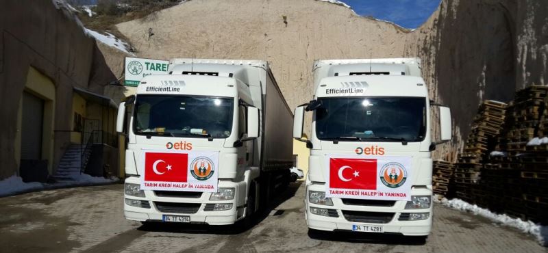 Etis Lojistik, savaş mağdurları için ücretsiz taşıdı