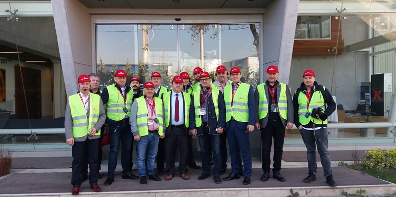 OSPTN üyeleri ve Polonya bayisi TIRSAN'daydı