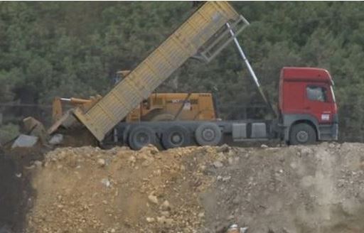 Hafriyat kamyonu mu? terör timi mi?