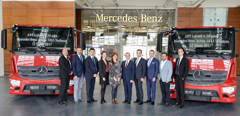 ANT Lojistik'e Mercedes Actros gücü geldi