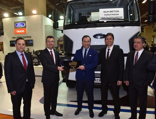 Nuh Beton'un tercihi Ford Trucks inşaat serisi