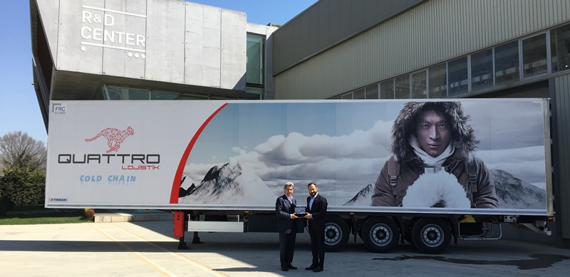 Quattro Lojistik, 50 Tırsan Çift Katlı Frigo aldı