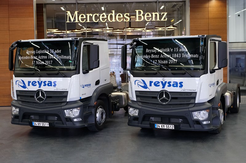 Reysaş, 27 yılda Mercedes'ten 4.845 araç aldı