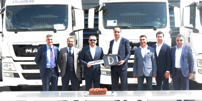 Cacimler İnşaat filosuna 12 MAN TGS 18.400