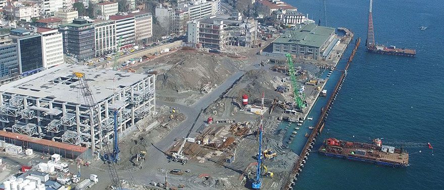 Galataport Projesi'ne mühür vuruldu