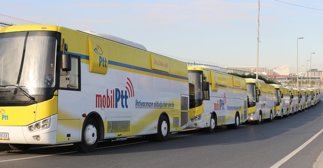 PTT mobil hizmet ağını genişletiyor