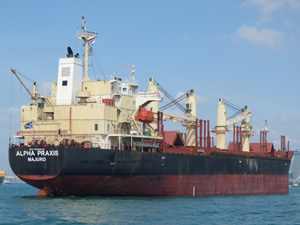 Yunanlı M/V ALPHA PRAXIS'in yeni sahibi Türk