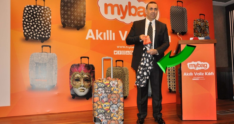 Akıllı valiz kılıfı ile çalınma ve kaybolmaya son