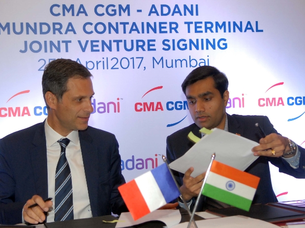 CMA CGM ile Adani ortak liman işletecek