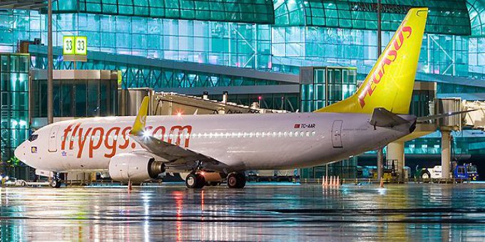 Pegasus’un Ercan – Londra seferinde yeni uygulama