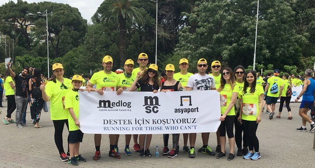 MSC Grubu Omurilik Felçlileri İçin Koştu