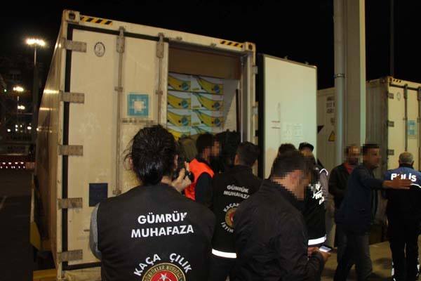 İzmit Limanı'nda 293,5 kilogram kokain yakalandı