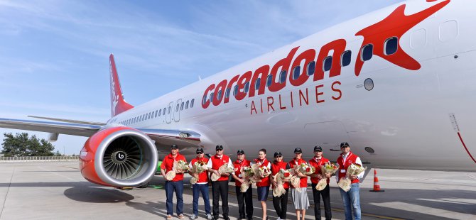 Corendon filosunu Boeing 737-800NG ile genişletti