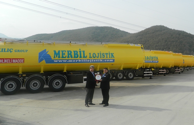 Merbil Lojistik, Tankerlerini Tırsan’dan teslim aldı