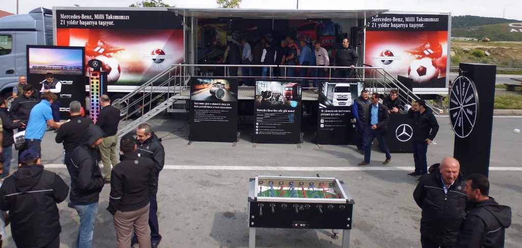Mercedes; Actros, Arocs ve Atego'ları sürücülerle buluşturdu