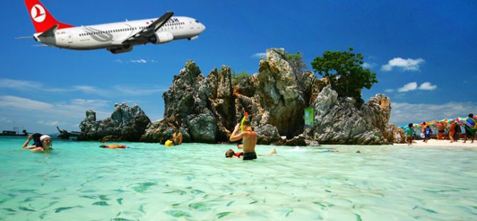 THY’den, Tayland’ın Phuket adasına tarifeli sefer