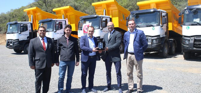 Yamalı İnşaat yükünü Renault Trucks K Xtrem ile taşıyacak
