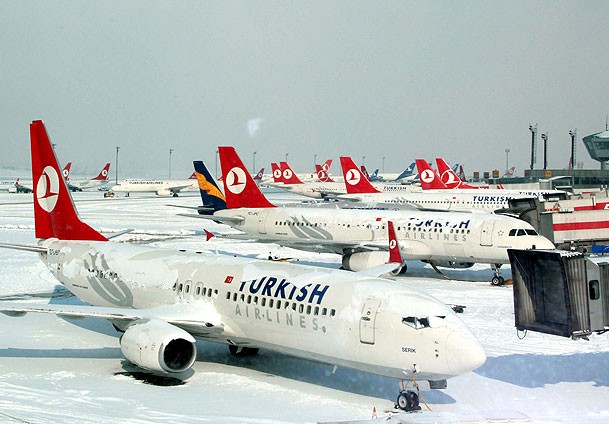 Uçak seferleri iptal