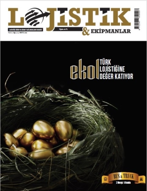 Lojistik Ekipmanlar, “EKOL” başarısını kapağına taşıdı