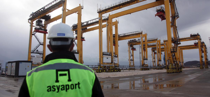 Asyaport'ta çok sıkı koronavirüs önlemleri