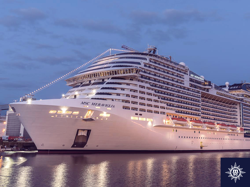 MSC, "Dünyanın 8. harikası"nı denize indirdi