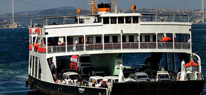 Boğaz'da TIR ve kamyonlara arabalı vapur yasağı