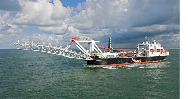 TürkAkım'da derin deniz boru inşaatı başladı