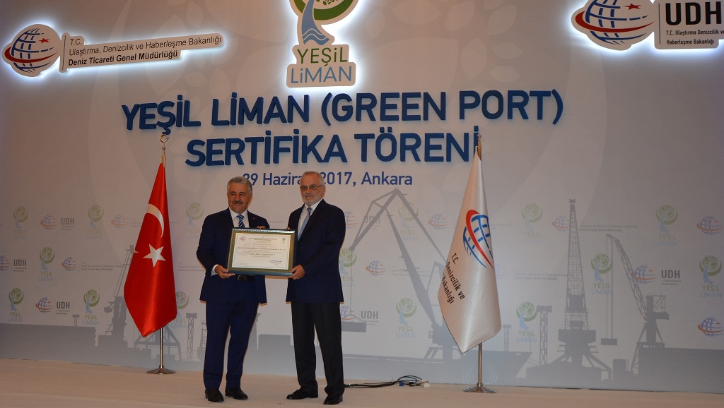 Borusan Lojistik'e "Eko Liman" Sertifikası