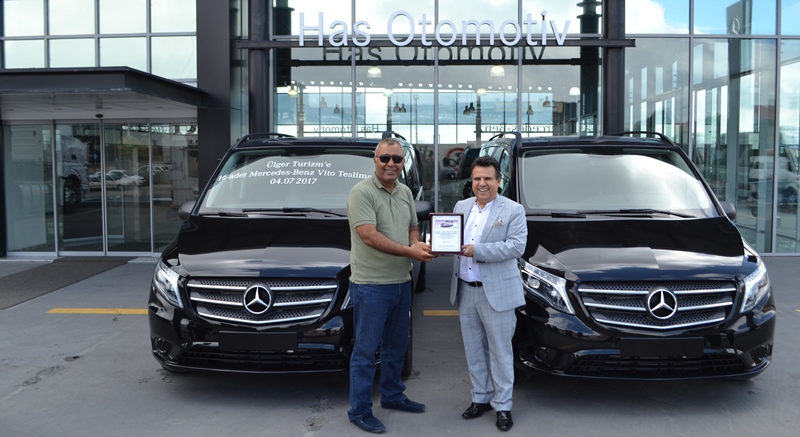 Mercedes'ten Ülger Turizm’e 16 adet Vito Tourer
