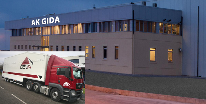 CEVA ve Ak Gıda'dan yılın lojistik iş birliği