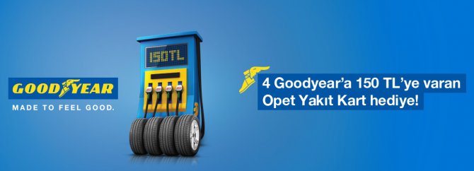 Goodyear’dan yakıt kazandıran kampanyaya devam