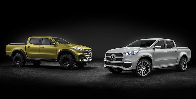 İşte Mercedes'in ilk pickup modeli: X-Class