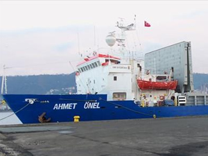 M/V AHMET ONEL, Monfalcone Limanı'nda tutuklandı