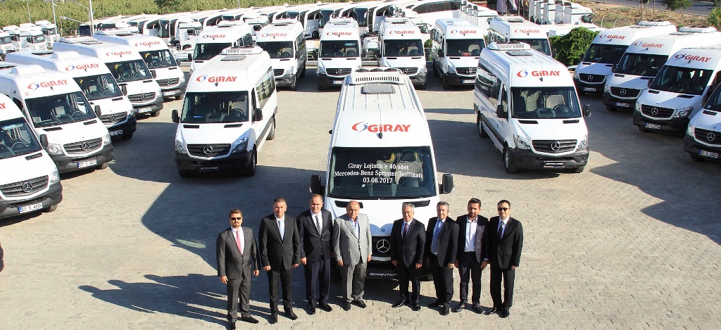 Giray Turizm, 40 adet Sprinter aldı