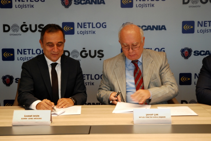 Netlog, Scania ile anlaştı: 100 araç alıyorlar