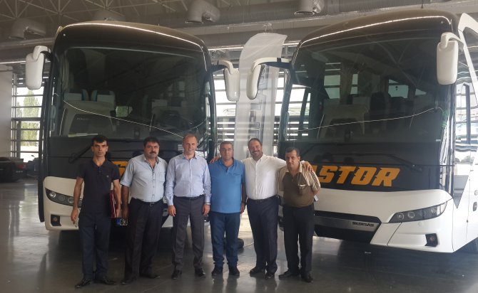 Urfa Astor filosuna 2 NEOPLAN Tourliner kattı