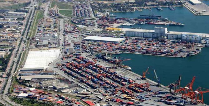 Mersin Limanı’nda taklit rulmanlar imha edildi