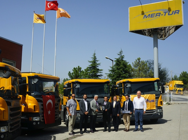 Mertur, filosunu 5 Scania çekici ile güçlendirdi