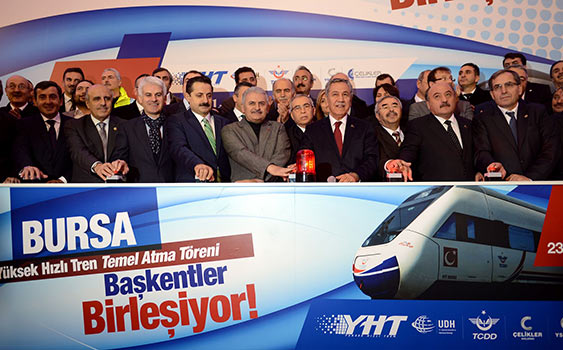 Bursa 59 yıl sonra tren hattına kavuşuyor