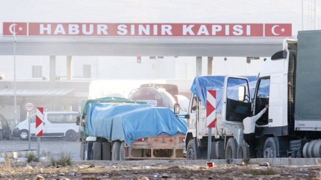 Habur Sınır Kapısı tek taraflı kapatıldı