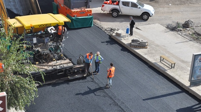 Kars'a -35'e dayanıklı yol yapılıyor