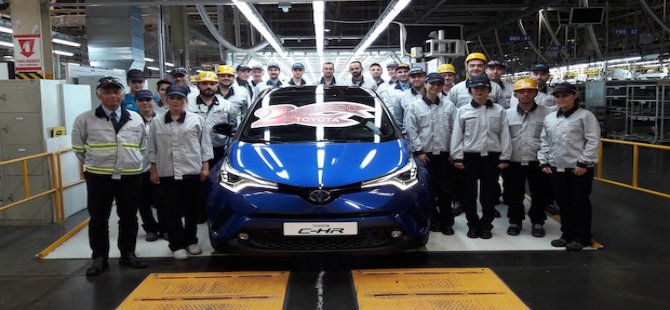 Toyota Türkiye, 2 milyonuncu aracını üretti