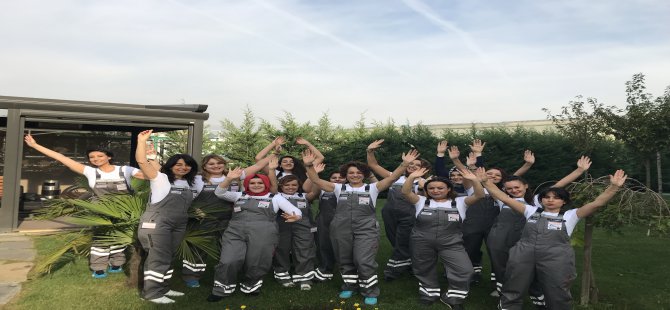 Brisa'nın kadın karhamanları sertifikalarını aldı