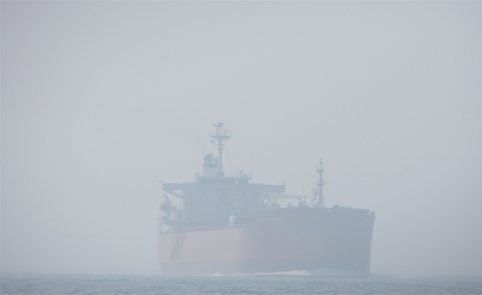 Çanakkale Boğazı'nda sis